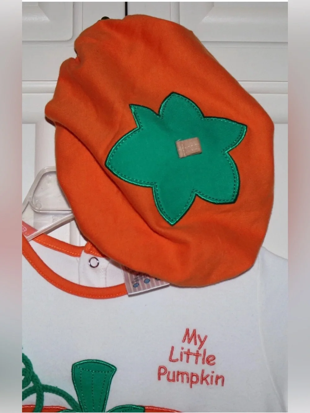 Baby Infant Halloween Outfit Costume by Minibasix My Little Pumpkin  - 24 Months
